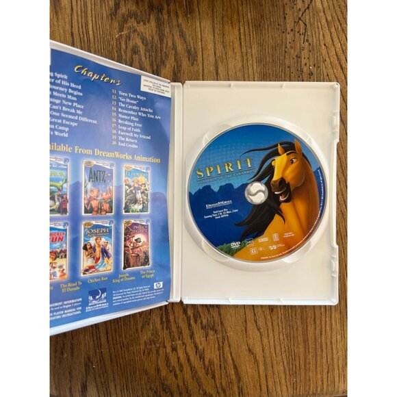 Title: Spirit: Stallion Of The Cimarron DVD Widescreen Family Adventure Animated - Picture 4 of 4